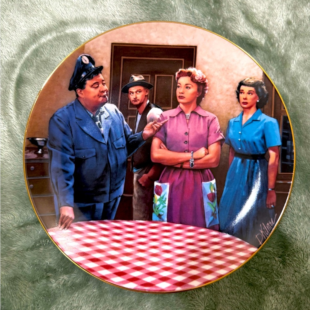The Hamilton Collection Presents - THE HONEYMOONERS Collectors Plate #3788G